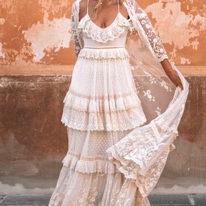 Spell and the Gypsy Chloe Duster: Bride Collection
